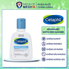 Sữa rửa mặt dịu lành cho da nhạy cảm Cetaphil Gentle Skin Cleanser 125ml