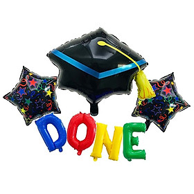 Bộ bong bóng trang trí lễ tốt nghiệp Done