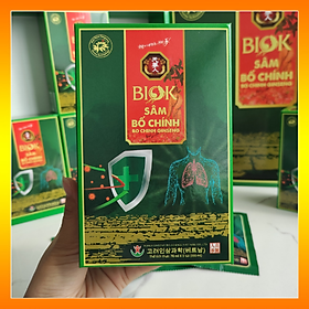 Nước Uống Sâm Bố Chính Biok 70ml 5 gói hộp