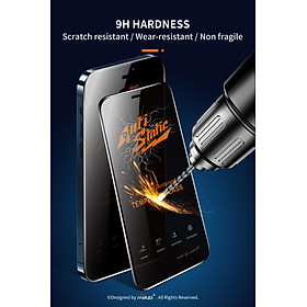 Kính cường lực Full màn cho iPhone 6 6s 7 8 Plus X XR XS Max 11 12 13 14 Pro Max Plus chống tĩnh điện chống bụi