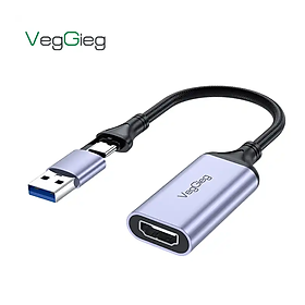 Usb Video Capture Card Đầu Chuyển Đổi HDMI Full HD Đưa Hình Ảnh Vào Máy