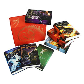 Ảnh bìa Harry Potter Boxed Set: The Complete Collection Children's (Hardback) Bloomsbury UK Edition (English Book)