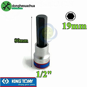 Mua Tuýp lục giác 19mm Kingtony 403519 loại 1/2 dài 80mm