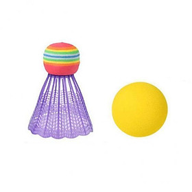 3xKids Badminton Tennis Rackets Ball Set Garden Outdoor Toys Gift Only 2 Balls