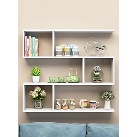 Mua Kệ sách treo tường 3 tầng đơn giản mà đẹp dài 80cm chắc chắn