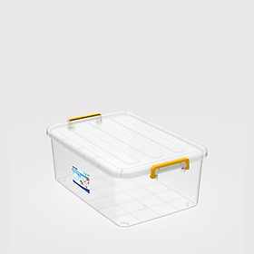 Mua Thùng chữ nhật 45 lít Duy Tân No.0997 (63.4 x 42.7 x 23.9 cm) thùng trong suốt giao quai màu ngẫu nhiên