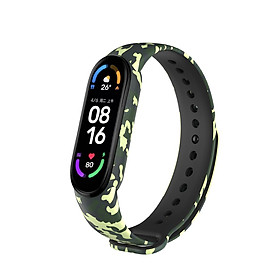 Mua Dây Cao Su Camo Color cho Xiaomi Mi Band 6