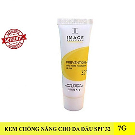 Kem Chống Nắng Vật Lý IMAGE Skincare Prevention SPF30+32+50+ Cho Da Dầu