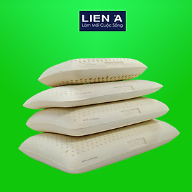 Gối Cao Su Liên Á Oval - Cao Su Thiên Nhiên 100