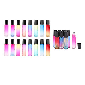 24pcs Roll on Glass Bottles Perfume Essential Oil Bottle Travel