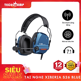 Mua Tai Nghe XIBERIA S26 GAMING BLUE - Hàng chính hãng