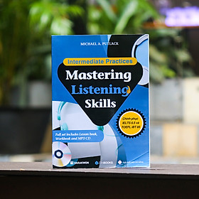 Hình ảnh sách Sách - Mastering Listening Skills - Intermediate Practices (kèm CD)