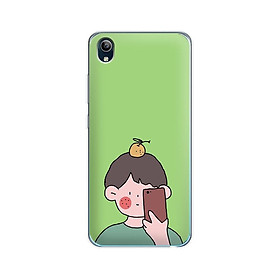Ốp lưng dẻo cho điện thoại Vivo Y91C - 01201 7898 BOY01 - in hình chibi dễ thương - Hàng Chính Hãng