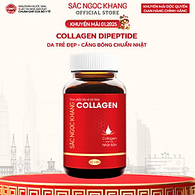 Collagen Sắc Ngọc Khang thế hệ mới 100% từ Nhật Bản [Hộp 60 viên]