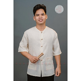 Áo lẻ bà ba nam vải tafta ép cao cấp, may riêng theo yêu cầu - TAFTA ÉP