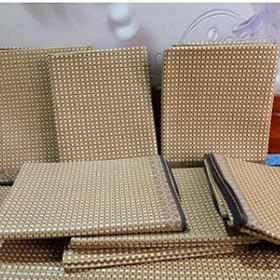 Mua Chiếu mây điều hòa cao cấp hàng loại 1 dày  may kĩ thoáng khí mát rượi cho mẹ và bé