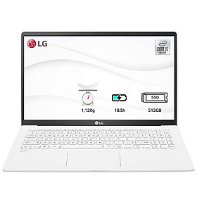 Laptop LG Gram 2020 15ZD90N-V.AX56A5 (Core i5-1035G7/ 8GB/ 512GB NVMe/ 15 FHD IPS/ NonOS/ White) - Hàng Chính Hãng
