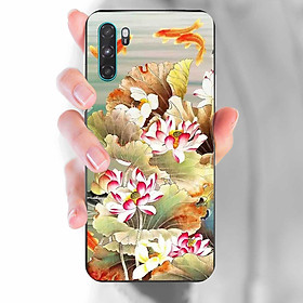 Ốp lưng dành cho Vsmart Active 3 mẫu Hoa sen cá