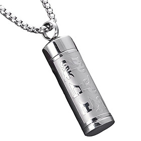 Urn Necklace Pendants for ash Keepsake Memorial Ash Holder Cremation Jewelry for Pets Human Ash