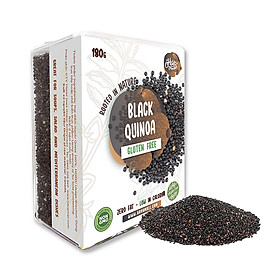 Hạt Diêm Mạch Đen Havafoodies Hộp Nhựa Cao Cấp 180g – Black Quinoa