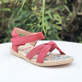 Sandal da thật siêu dễ thương cho bé gái 21528