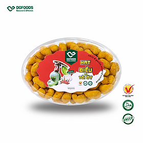 Hạt điều vị tỏi ớt 160g DGfoods/Chili & garlic coated cashew/ HVNCLC,HACCP,HALAL,hạt điều bình phước,đặc sản Cần Thơ