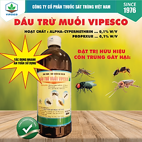 DẦU TRỪ MUỖI VIPESCO (480ml)