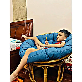 Mua Ghế papasan mây xịn 100%(full ghế và đệm)