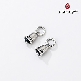 Charm bạc treo hình chiếc chuông - Ngọc Quý Gemstones