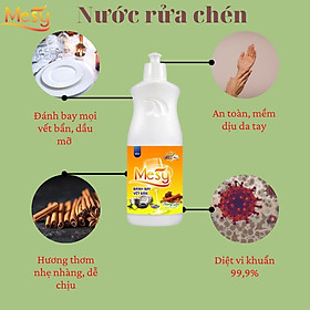 Nước rửa chén Mesy hương quế loại 800 ml