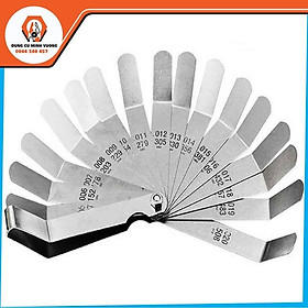 Thước đo khe hở - Thước căn lá inox 0.127-0.508mm - Thước lá đo khe hở bằng thép không gỉ