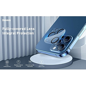 Mua Cường lực chống trầy Camera cho iPhone 12 Series Baseus Full-Frame Lens Film (0.3mm  bộ 2 miếng/hộp