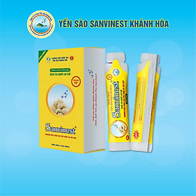 [Hộp 10 lon] Nước Yến sào Khánh Hòa Sanest lon 190ml - S001H10