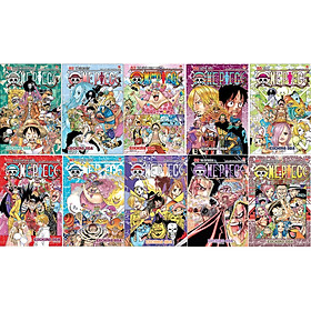 Sách - One Piece - combo 10 cuốn từ tập 81 đến tập 90