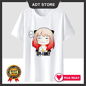 Áo Thun Anime SPY X FAMILY Anya Face Thời Trang Unisex nam nữ độc đẹp giá rẻ