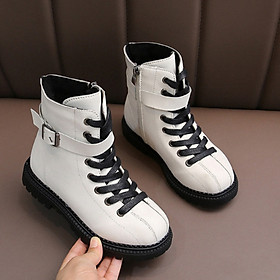 Giày Boot cho bé gái phong cách sành điệu size từ 3 - 13 tuổi - GBT90
