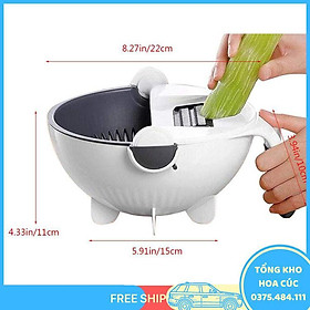 Mua Bộ Dụng Cụ Nạo Rau Củ Quả Kèm Rổ 9 Trong 1 Đa Năng Tiện Dụng - Vận Chuyển Miễn Phí Toàn Quốc