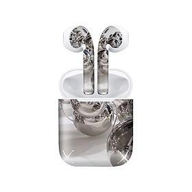 Mua Miếng dán skin chống bẩn cho tai nghe AirPods in hình Họa tiết - HTx033 (bản không dây 1 và 2)