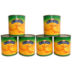 Đào ngâm El Greco - Combo 6 hộp