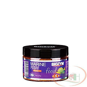 Thức ăn cá biển Biozym Marine Fish Food BD1101 hạt tăng trưởng màu sắc cá biển