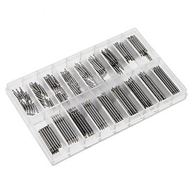 10X Stainless Steel Watch Band Spring Bars Strap Link Pins for Watchmaker 360Pcs