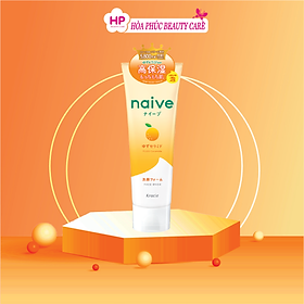 Sữa Rửa Mặt Sạch Sâu Chiết Xuất Quả Thanh Yên Và Ceramide Kracie Naive Face Wash  130g