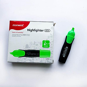 Combo 6 cái Bút đánh dấu MONAMI Highlight 604