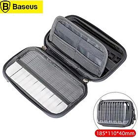 Baseus Waterproof Digital Bag USB Cable TF Card Earphone Mobile Phone Storage Bag Pouch Organizer Bag Travel Accessories