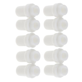 Bulk Lot 10pcs Silicone Suction Tube Convertor Saliva Ejector Adaptor