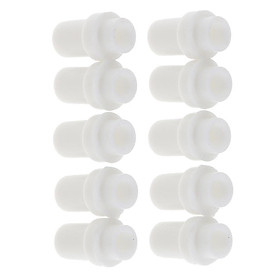 Bulk Lot 10pcs Silicone  Suction Tube Convertor Saliva Ejector Adaptor