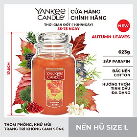 Nến hũ Yankee Candle size L - Autumn Leaves (623g)