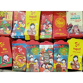 Set 10 Bao Lì Xì 2023 - Chibi 3D & Truyền Thống