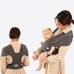 Địu vải Jumy, địu em bé bằng cotton cao cấp siêu dịu nhẹ, thoáng mát khi tiếp xúc với làn da trẻ nhỏ - Full màu