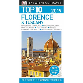 Hình ảnh [Hàng thanh lý miễn đổi trả] DK Eyewitness Top 10 Florence and Tuscany